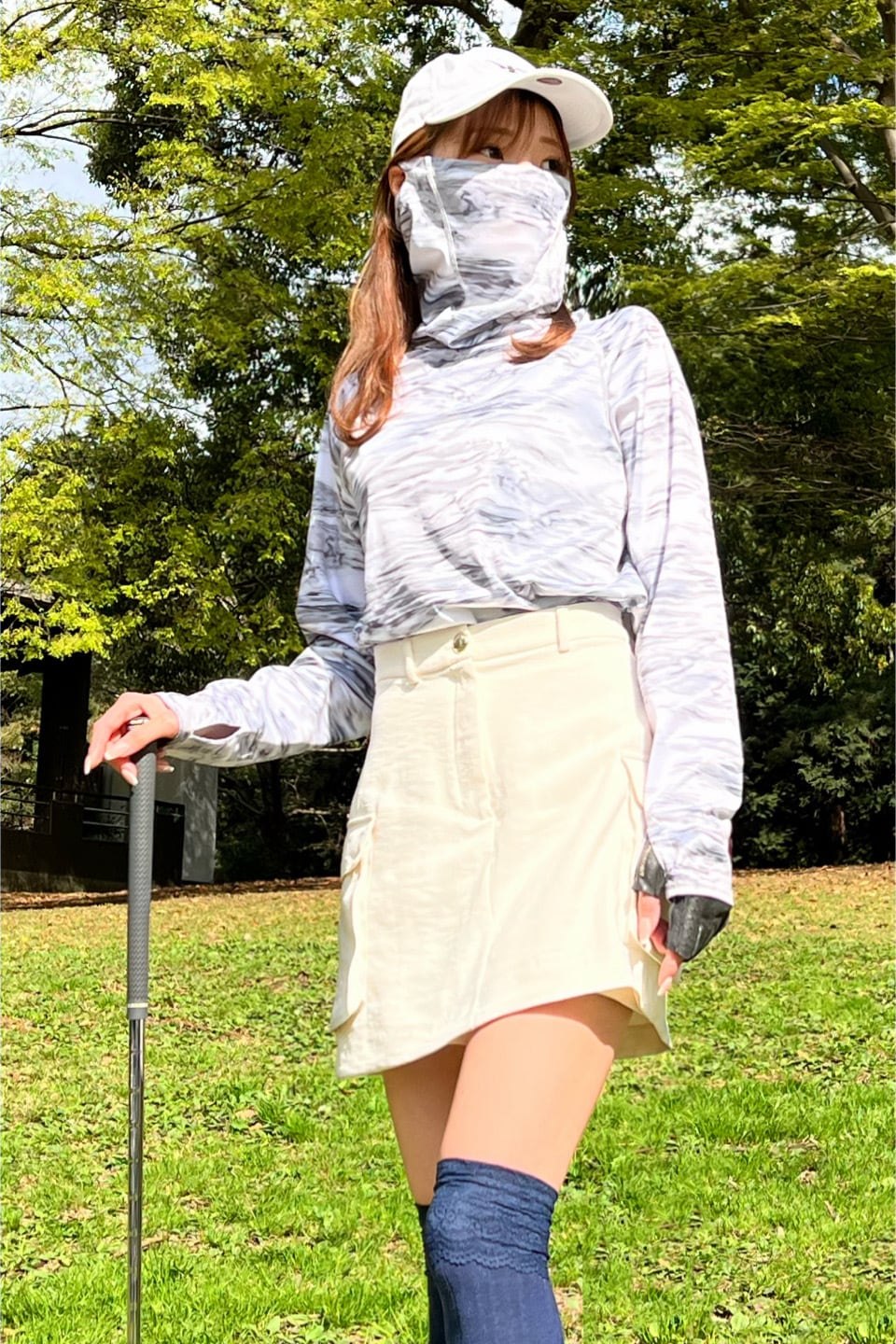 ゴルフでの着用イメージ